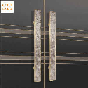 Tay nắm cửa chính hợp kim nhôm cao cấp DH0003