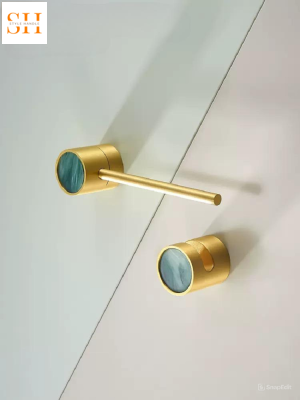 Tay nắm tích hợp chốt cửa tủ sáng tạo SHL3091
