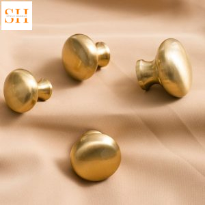 Núm tay nắm tủ bằng đồng cho tủ quần áo YH1612