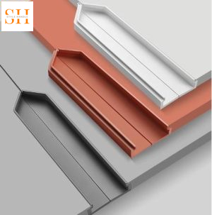 Tay nắm âm xẻ rãnh tam giác vuông nhiều màu SH5373