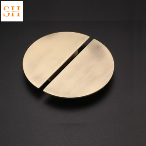 Tay nắm tủ hợp kim kẽm hình bán nguyệt BN224