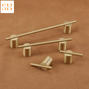 Tay nắm ngăn kéo bằng đồng hiện đại kiểu Ý OVLI-1080