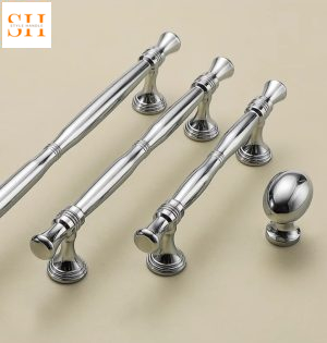 Tay nắm ngăn kéo tủ bằng đồng cổ điển kiểu Pháp SHTXC109B