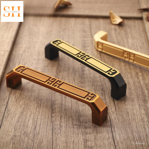 Tay nắm tủ hợp kim kẽm phong cách Trung Hoa ZM9162