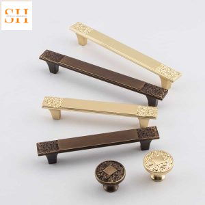 Tay nắm tủ hợp kim kẽm tân cổ điển đặc sắc KDL6122