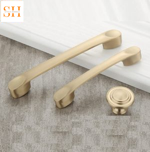 Tay nắm tủ bằng đồng phong cách Bắc Âu FHOFC.N6