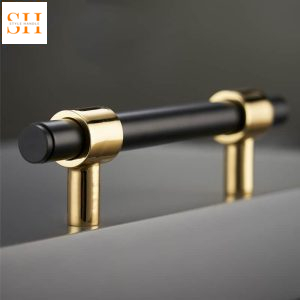 Tay nắm tủ bằng đồng phong cách tối giản DC9359