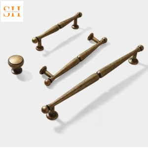Tay nắm tủ bằng kẽm phong cách Retro ZM5068