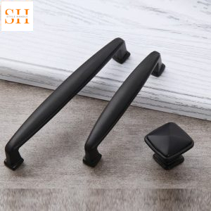 Tay nắm tủ cổ điển bằng đồng mạ đen cao cấp 9955Z1