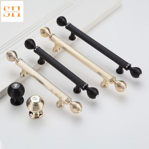 Tay nắm tủ đính cườm sang trọng SHN6739