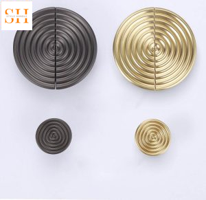 Tay nắm tủ bán nguyệt vân tròn SH6085