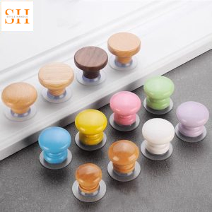 Núm nắm tủ gỗ nguyên khối nhiều màu Pastel QHHA21