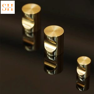 Núm tay nắm tủ đồng hình trụ cao cấp LGY2102