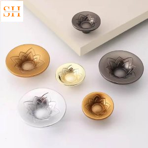 Núm tay nắm tủ hình hoa súng hiện đại AA9168