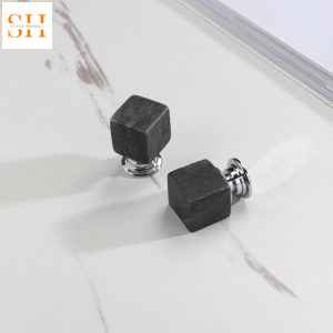 Núm tay nắm tủ lập phương đá cẩm thạch HWH809