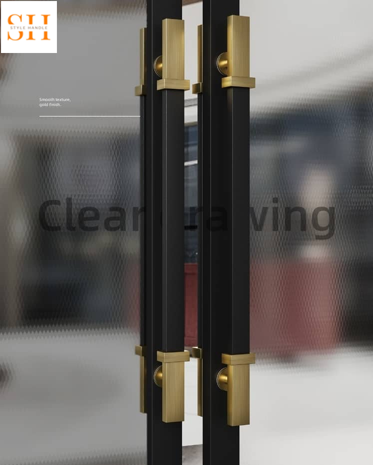 Tay nắm cổng bằng da và gỗ cao cấp SH-297 2 Tay nắm cổng bằng da và gỗ cao cấp SH-297 6