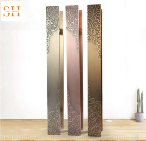 Tay nắm cửa chính khách sạn nhà hàng hợp kim nhôm 1001112