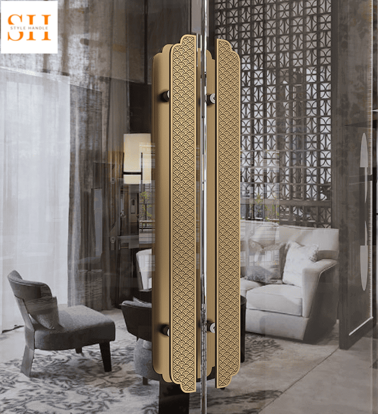 Tay nắm cửa khách sạn biệt thự hợp kim nhôm HUTU0023 7 Tay nắm cửa khách sạn biệt thự hợp kim nhôm HUTU0023 11