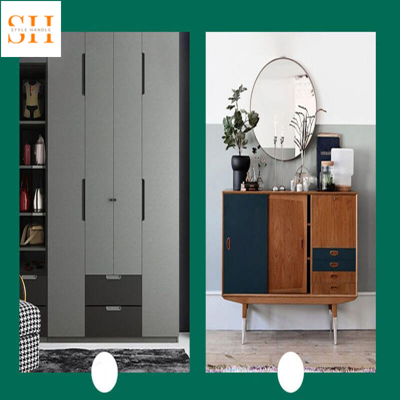 Tay nắm âm tủ hợp kim kẽm phối màu hiện đại S6283 6 Tay nắm âm tủ hợp kim kẽm phối màu hiện đại S6283 9
