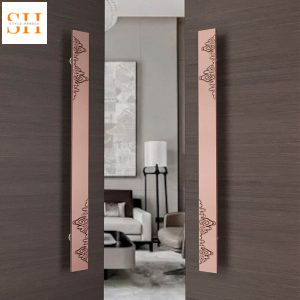 Tay nắm cửa hợp kim nhôm đặc ruột cao cấp SHN8258