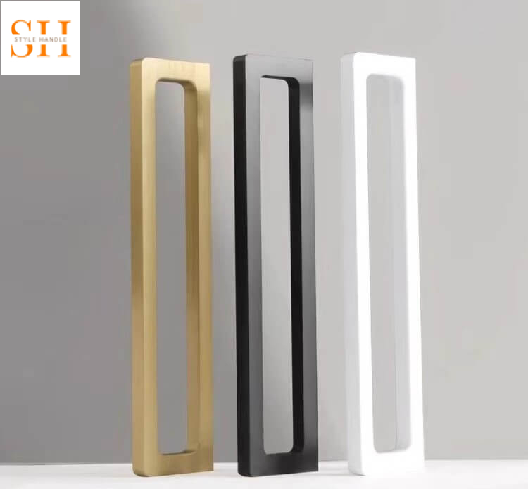 Tay nắm cửa kính trượt hợp kim nhôm HD7069 1 Tay nắm cửa kính trượt hợp kim nhôm HD7069 5