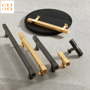 Tay nắm ngăn kéo tủ hợp kim tối giản hiện đại WC7005