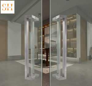 Tay nắm inox hiện đại cho cửa kính cửa gỗ SH.1188