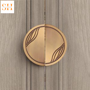 Tay nắm tủ bán nguyệt hợp kim kẽm tối giản SHC7390