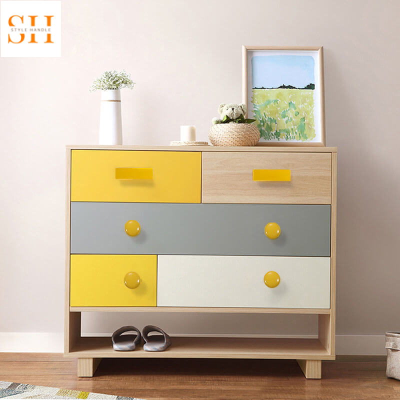 Tay nắm tủ decor màu Pastel bằng gỗ LMT002 7 Tay nắm tủ decor màu Pastel bằng gỗ LMT002 11