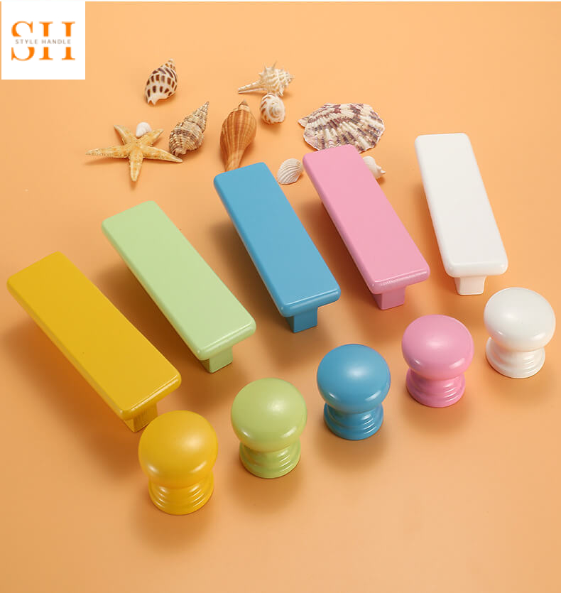 Tay nắm tủ decor màu Pastel bằng gỗ LMT002 2 Tay nắm tủ decor màu Pastel bằng gỗ LMT002 6