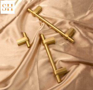 Tay nắm tủ bằng đồng kiểu Ý hiện đại sang trọng HK0307