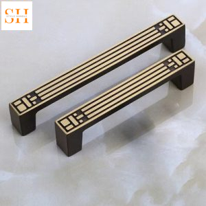Tay nắm tủ đồng phong cách phương Đông SHE002
