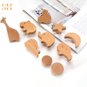Núm nắm tủ gỗ nguyên khối hoạt hình đáng yêu AH7344