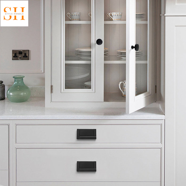 Tay nắm tủ hợp kim chữ nhật hiện đại CHE8023 6 Tay nắm tủ hợp kim chữ nhật hiện đại CHE8023 16