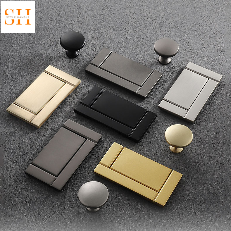 Tay nắm tủ hợp kim chữ nhật hiện đại CHE8023 3 Tay nắm tủ hợp kim chữ nhật hiện đại CHE8023 13