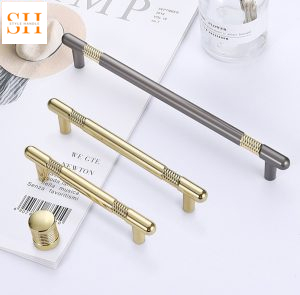 Tay nắm tủ hợp kim kẽm hiện đại sang trọng SH6908