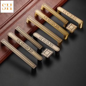 Tay nắm tủ bằng đồng cổ điển cao cấp SH162