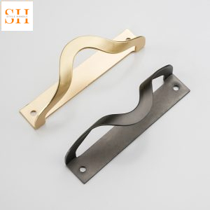 Tay nắm âm hợp kim kẽm uốn lượn nghệ thuật A05416