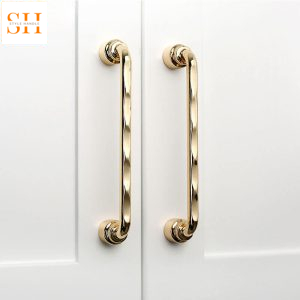 Tay nắm tủ hợp kim kẽm gợn sóng SHQ3302
