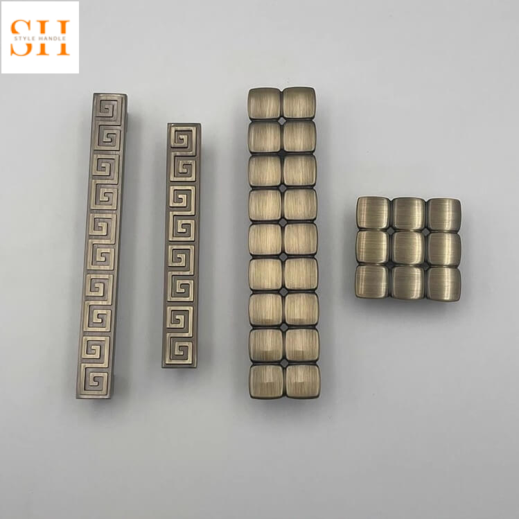 Tay nắm tủ hợp kim nghệ thuật Á Đông FUL5728 7 Tay nắm tủ hợp kim kẽm nghệ thuật FUL5728