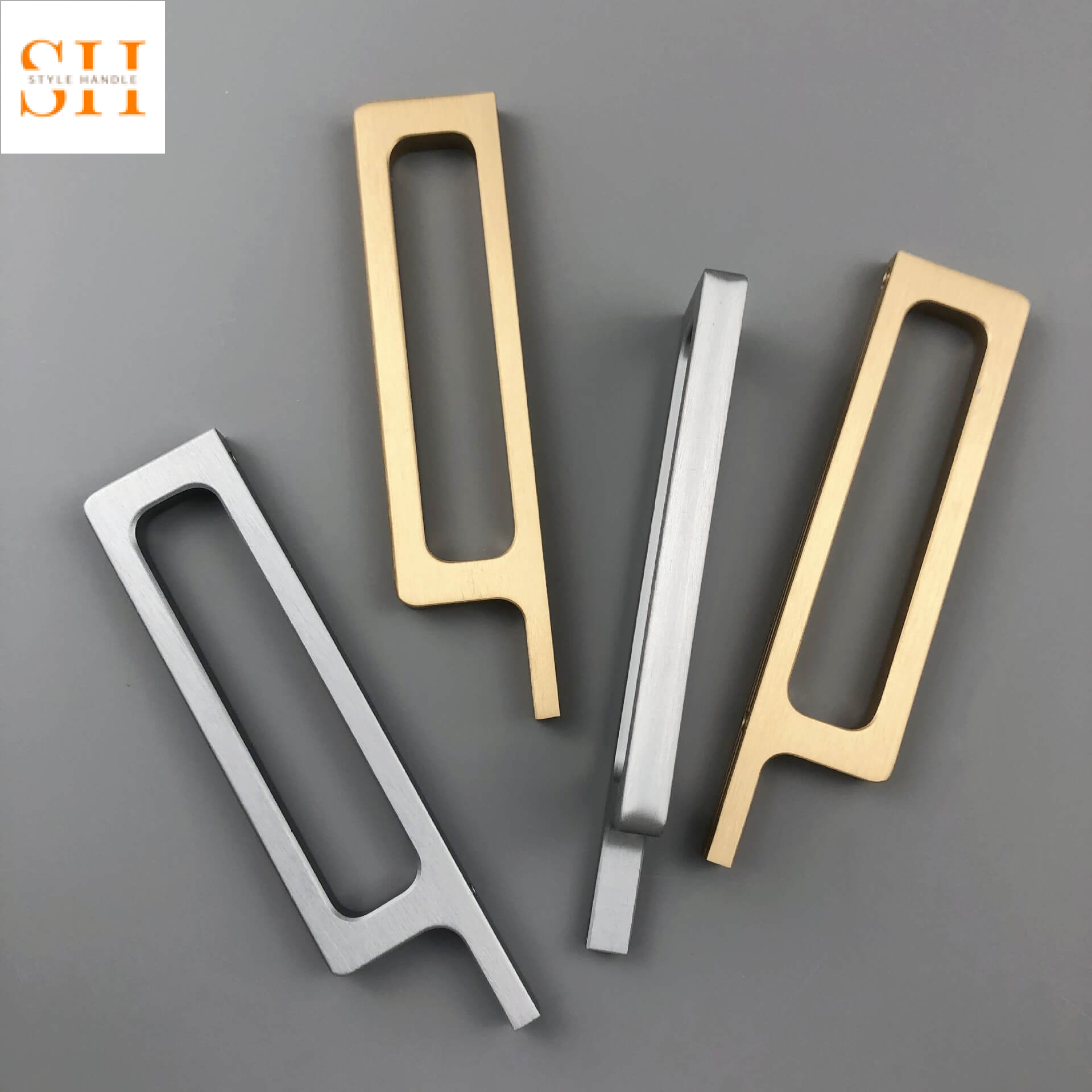 Tay nắm tủ hợp kim nhôm nguyên khối tối giản S8098 5 Tay nắm tủ hợp kim nhôm nguyên khối tối giản S8098 8