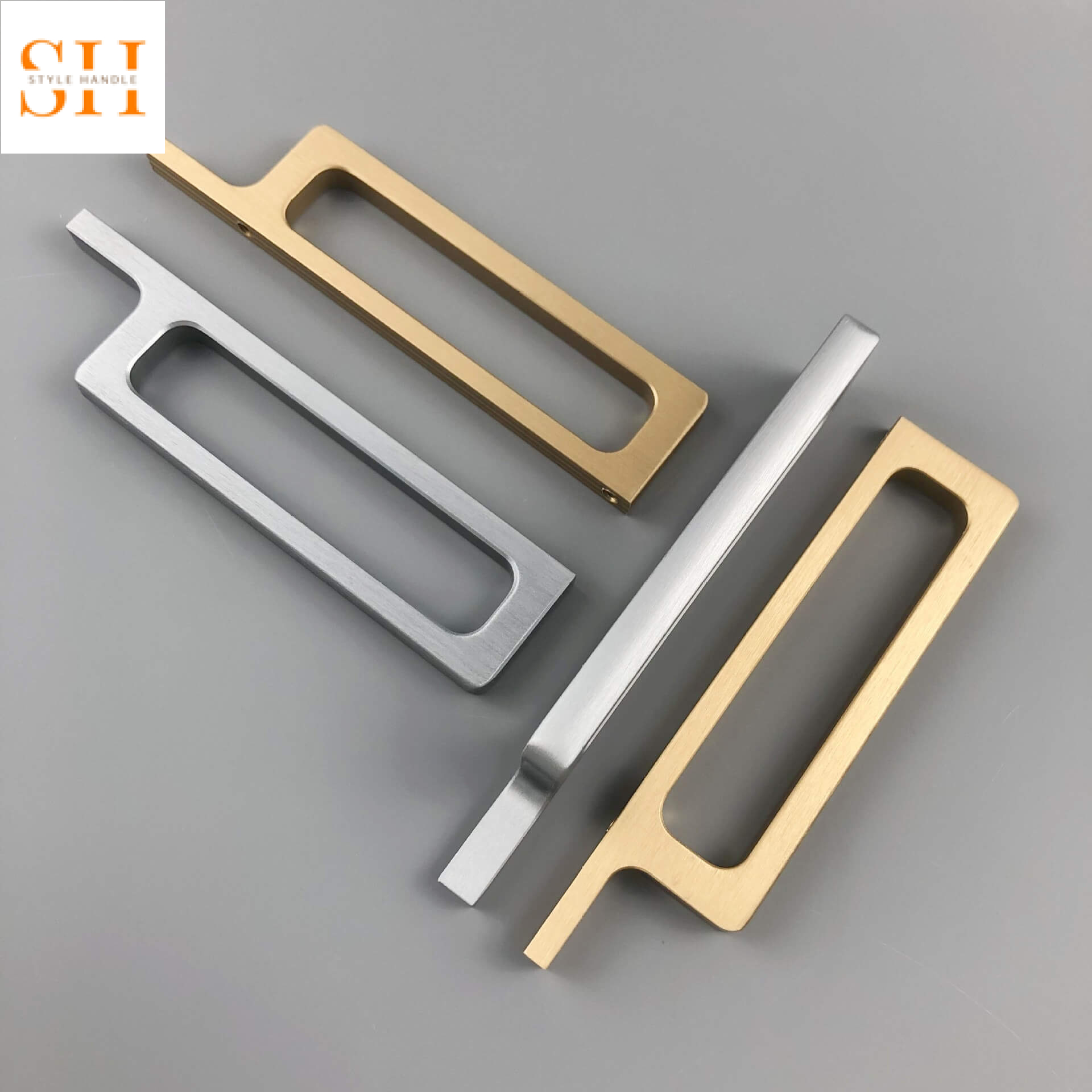 Tay nắm tủ hợp kim nhôm nguyên khối tối giản S8098 3 Tay nắm tủ hợp kim nhôm nguyên khối tối giản S8098 6