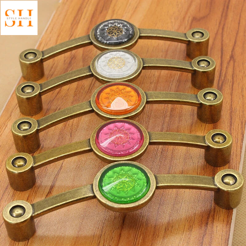 Tay nắm tủ hợp kim phong cách Địa Trung Hải JSH7016 2 Tay nắm tủ hợp kim phong cách Địa Trung Hải JSH7016 7