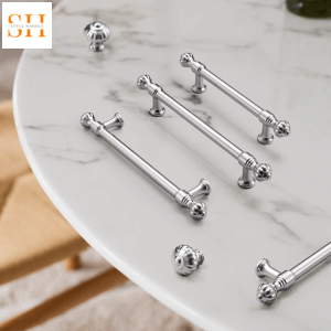Tay nắm tủ hợp kim kẽm Châu Âu sang trọng SHF7992