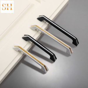 Tay nắm tủ hợp kim nhôm viền dọc hiện đại FI0960