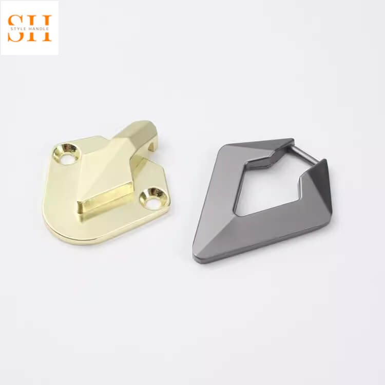 tay nắm tủ lật kéo hình thoi SK813 bản lề hợp kim chịu lực gập nhiều lần