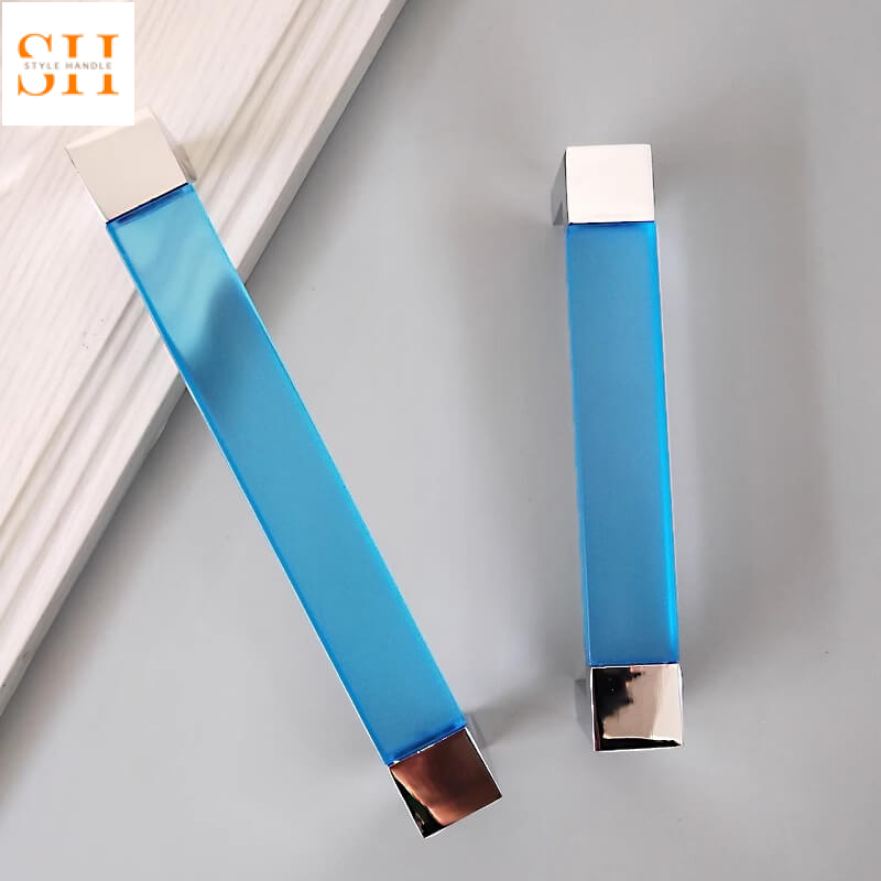 Tay nắm tủ màu xanh chân đế hợp kim kẽm VT7908 3 Tay nắm tủ màu xanh chân đế hợp kim kẽm VT7908 7