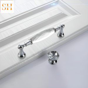 Tay nắm tủ pha lê phong cách Châu Âu sang trọng OK5207