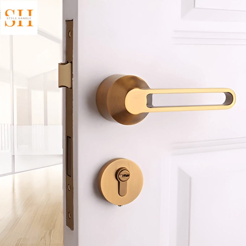 Khóa cửa tay gạt nghệ thuật kiểu mới SHJI2335