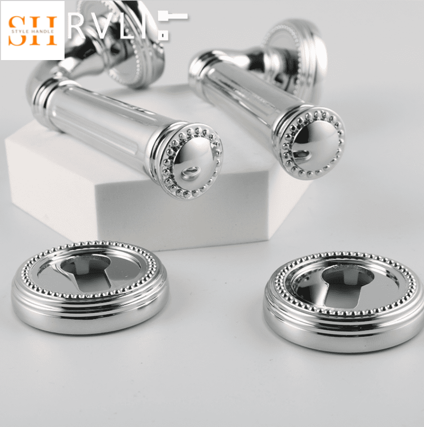 Khóa cửa phòng Ý bằng đồng mạ chrome OVLI139